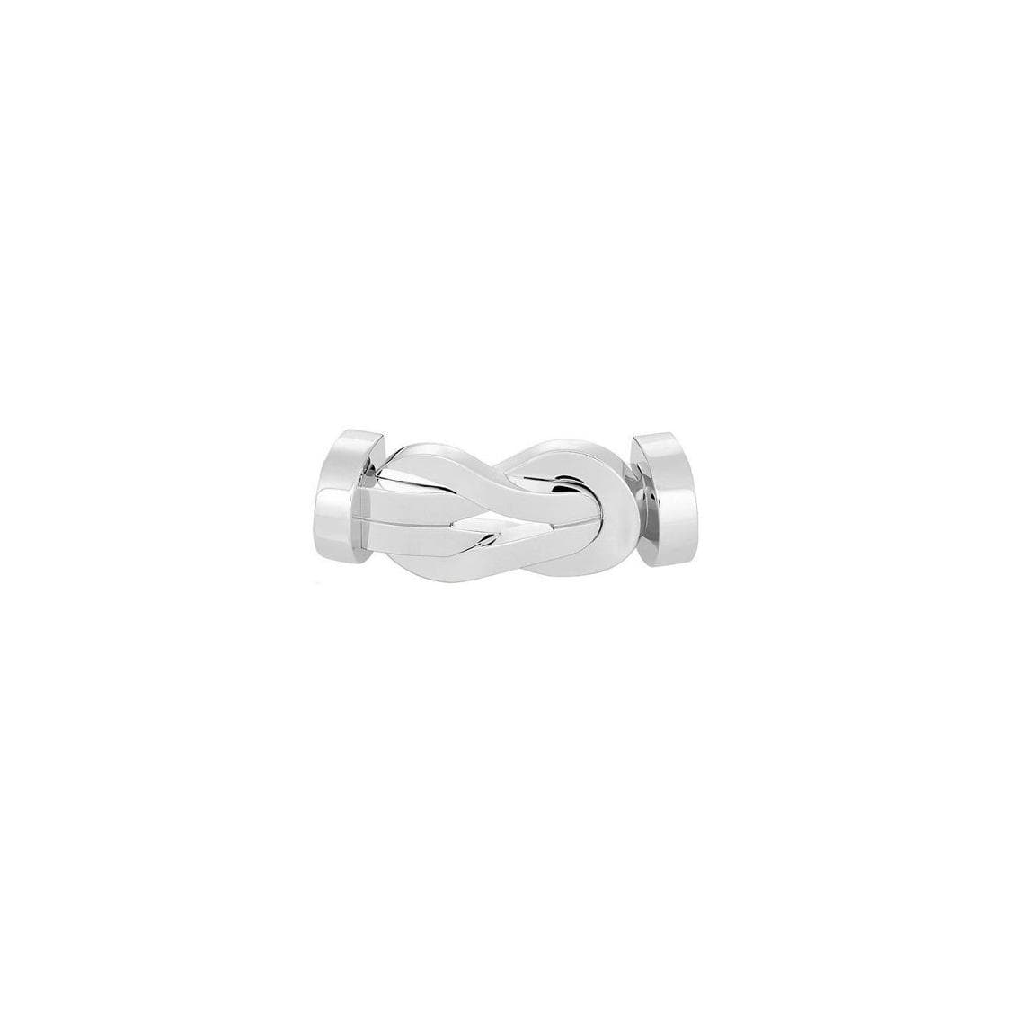 Boucle FRED Chance Infinie Grand Modèle En Or Blanc - Or Blanc 750/1000ème - Blanc