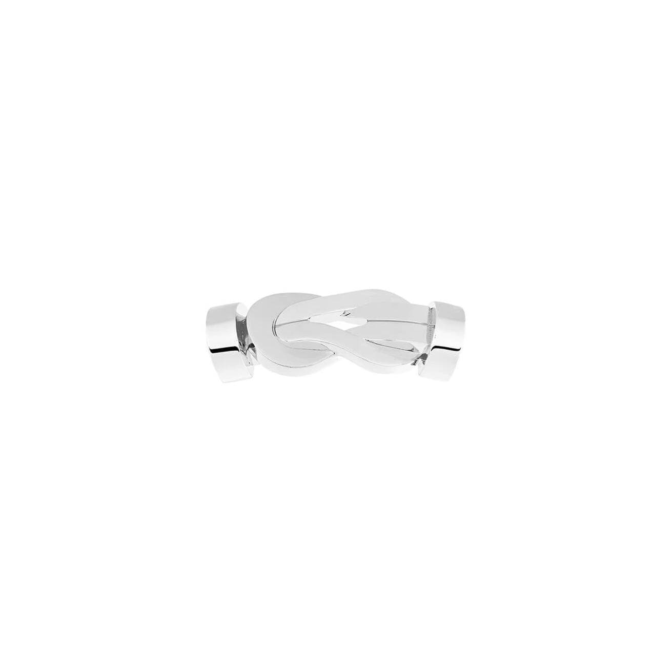 Boucle FRED Chance Infinie Moyen Modèle En Or Blanc - Or Blanc 750/1000ème - Blanc