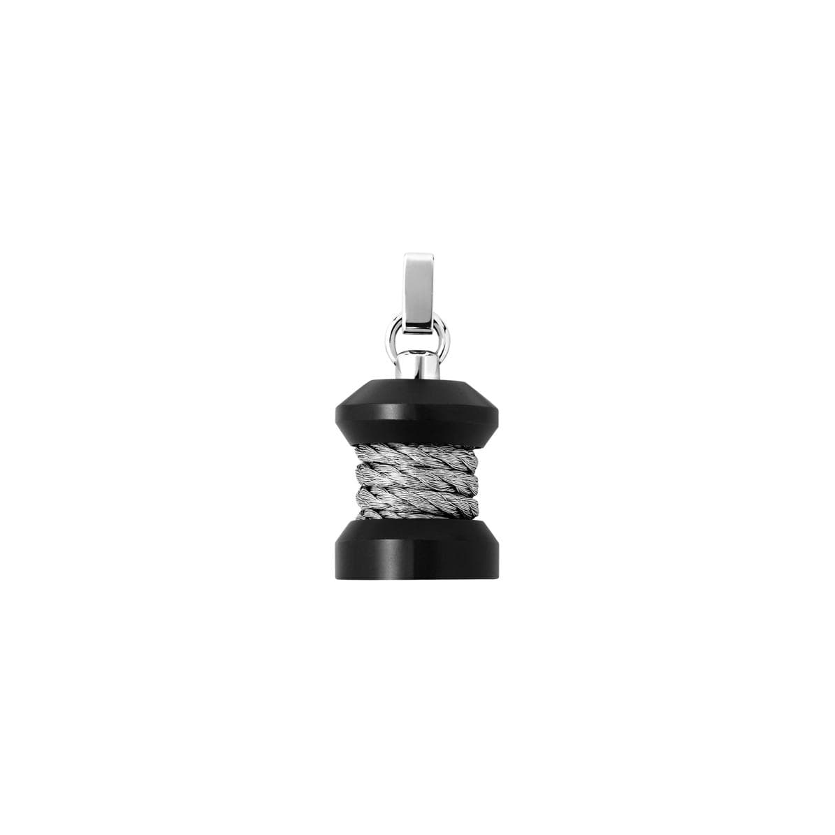 Pendentif FRED Force 10 Winch Petit Modèle En Titane Et Acier - Acier/Titane